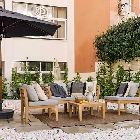 Mushi - Cozy 1 Bedroom And Terrace In Avenidas Novas * 리스본